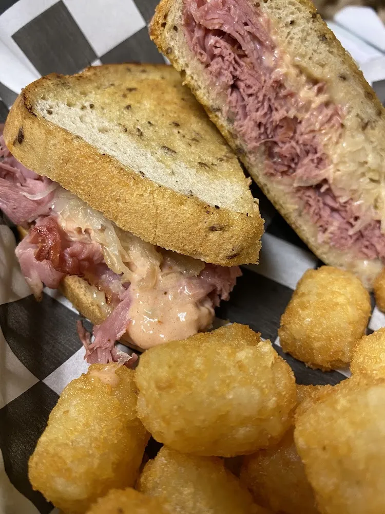 Gourmet Corned Beef Burger